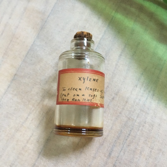 SOLD Vintage Medicine Cork Bottle | Xylene Label